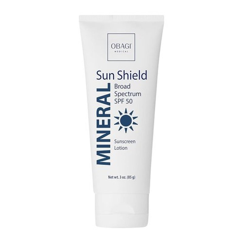 Obagi Sun Shield Mineral Sunscreen - Hypoallergenic Broad Spectrum SPF 50 - Sheer Quick-Absorbing Formula | 3 oz