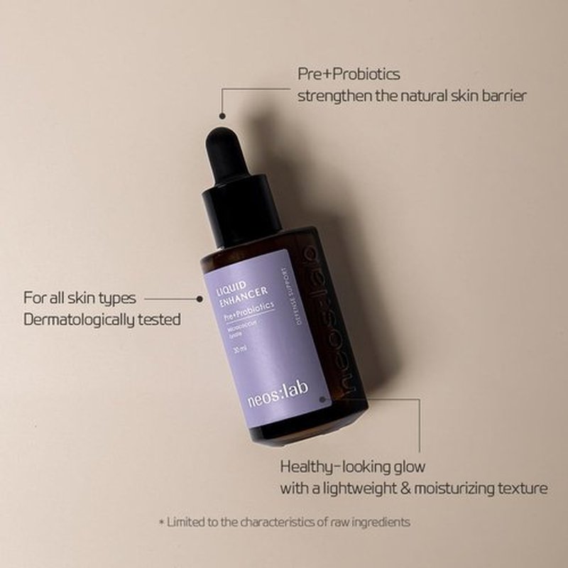 Skiennix Liquid Enhancer Pre+Probiotics Serum - 1.01 fl. oz. | Hydrating, Balancing, Skin Defense for Sensitive Skin