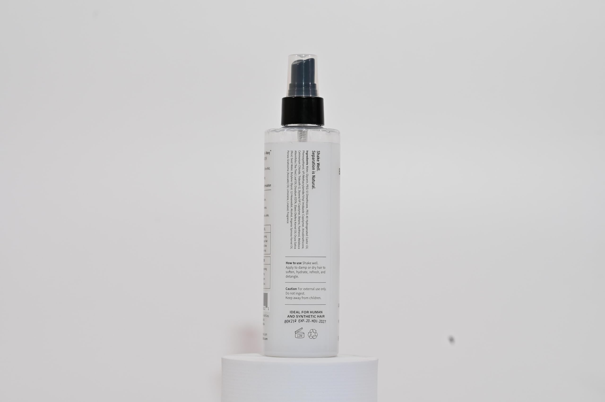 On Natural Curl-N-Wavy 3-in-1 Curl Definer (8 OZ, Batana Rice Water)