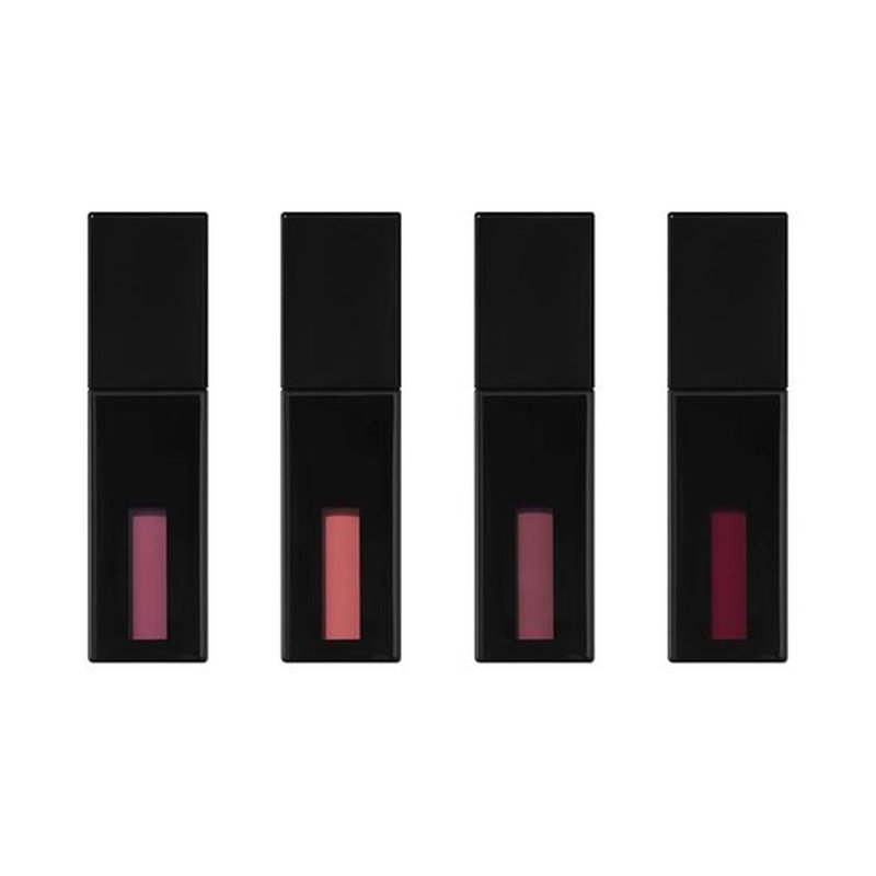 e.l.f. Glossy Lip Stain Kit - Long-Lasting Sheer Color & Gloss Finish | Vegan, Cruelty-Free, 4 Shades