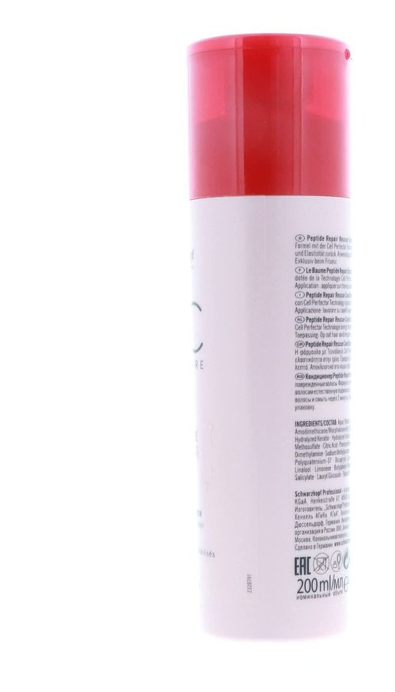 BC BONACURE Peptide Repair Rescue Conditioner, 6.7-Ounce