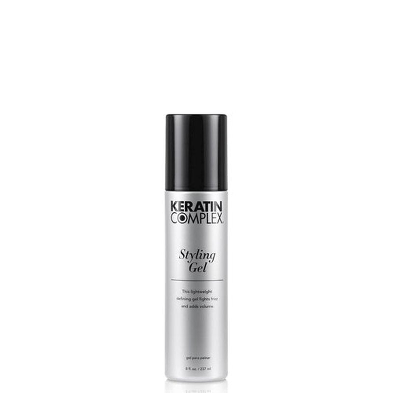 Keratin Complex Styling Gel - Strong Hold & Shine - 8 Fl Oz
