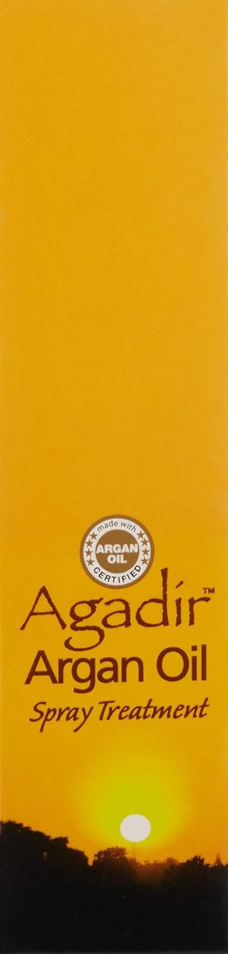 AGADIR Argan Oil Spray Treatment - Nourishing Hair Serum for Shine & Moisture | 2 Fl Oz