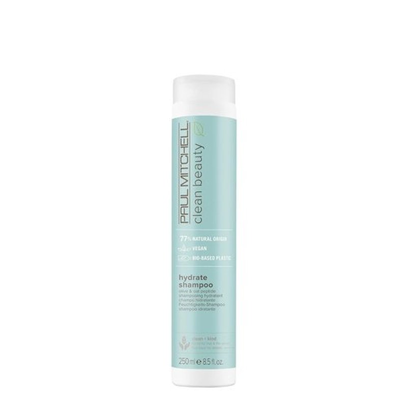 Paul Mitchell Clean Beauty Hydrate Shampoo - Replenishes Moisture for Dry Hair | 10.1 Fl Oz