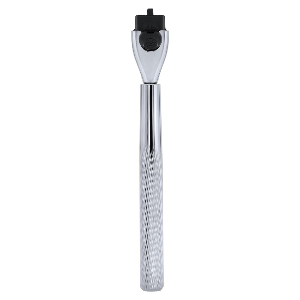 Razor Handle Only Compatible with Gillette Mach 3- Ergonomic Metal Handle, Reusable for Superior Shaving(Handle Only,No Blades)