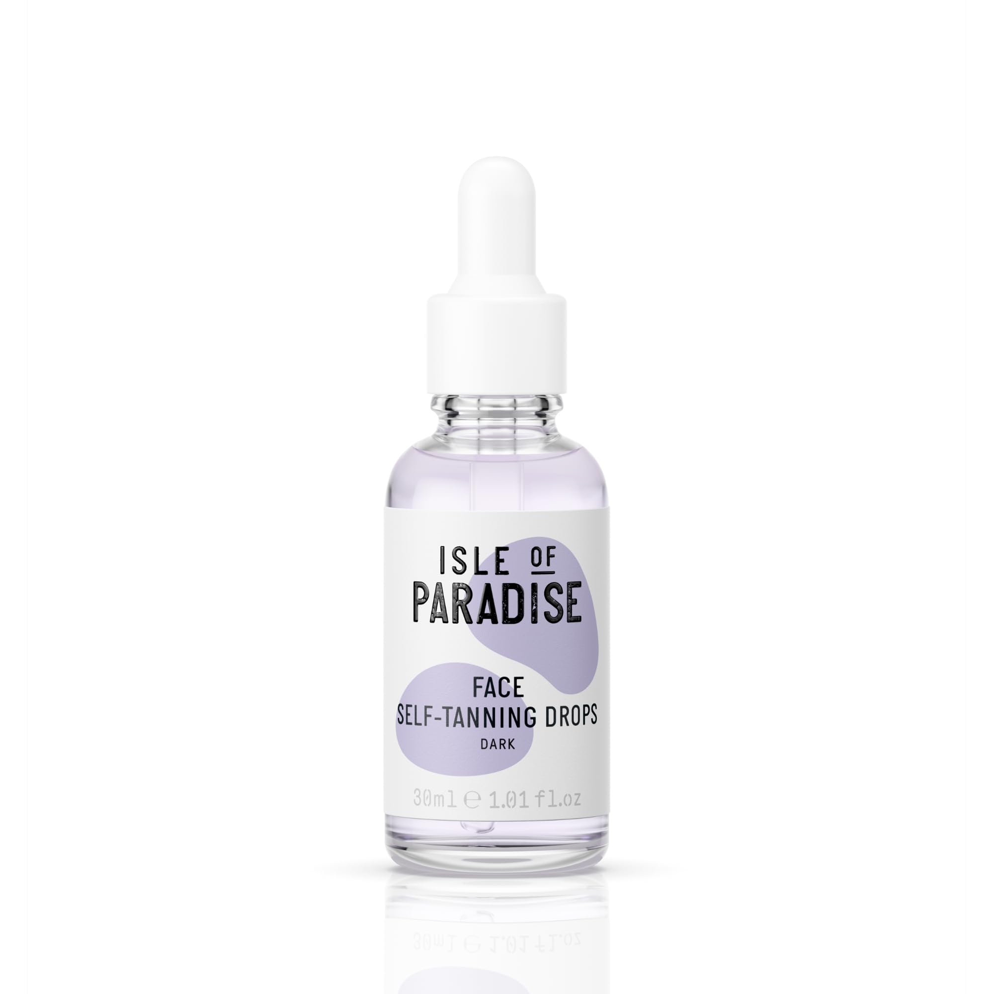 Isle of Paradise Self Tanning Face & Body Drops- Dark, Self Tanner Drops for a Natural Bronze, Long-lasting Tan, Cruelty Free, Fragrance Free & Dermatologist-Approved, 1.01 fl. oz