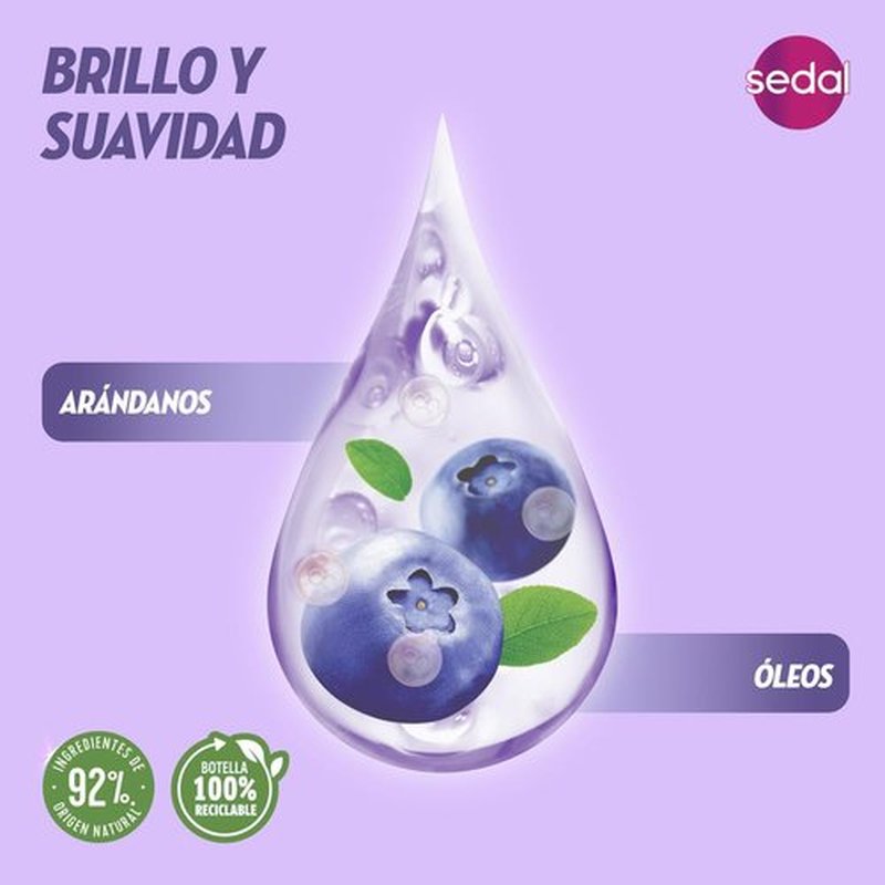 Sedal Natural Gloss & Softness Combing Cream 300ml