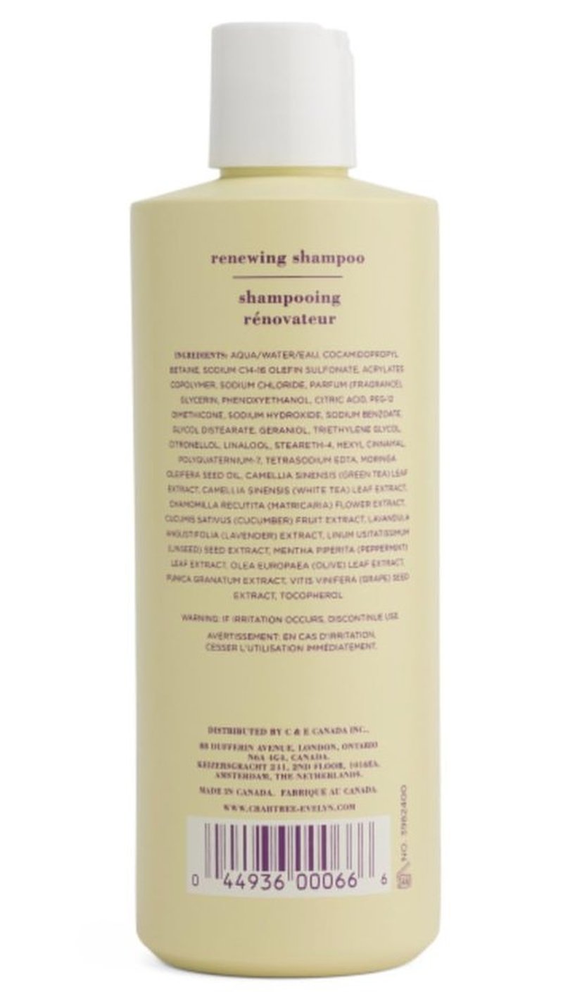 Crabtree & Evelyn Verbena & Lavender De Provence Renewing Shampoo 16.2 fl oz