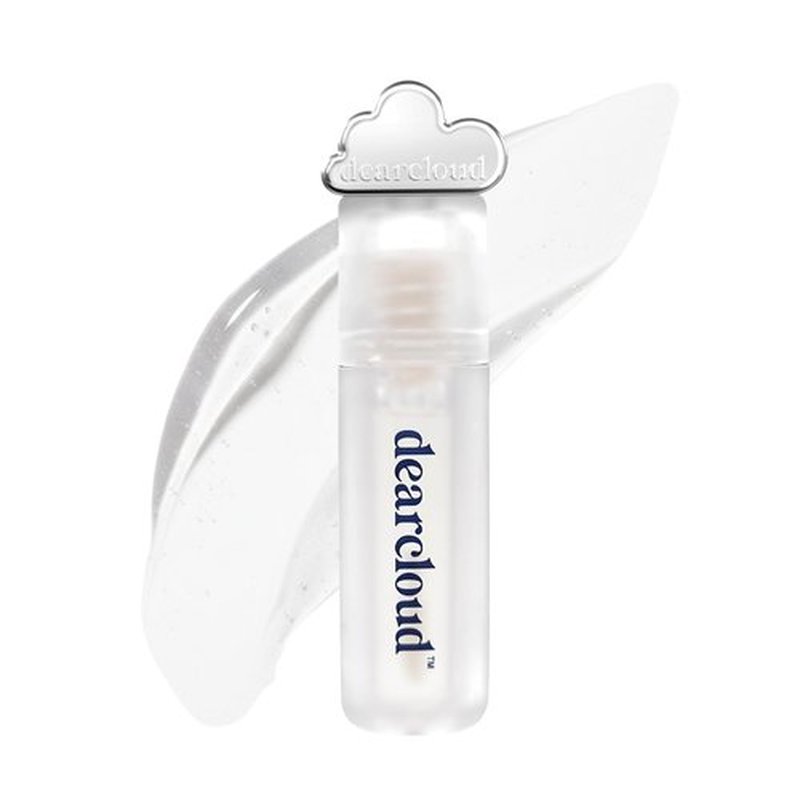 dearcloud Jelly Wave Lush Lip Oil – Clear Lip Gloss and Lip Gloss for Women - Korean skincare essential – Lip Oil for Women with Collagen - Diamond (0.13 oz)