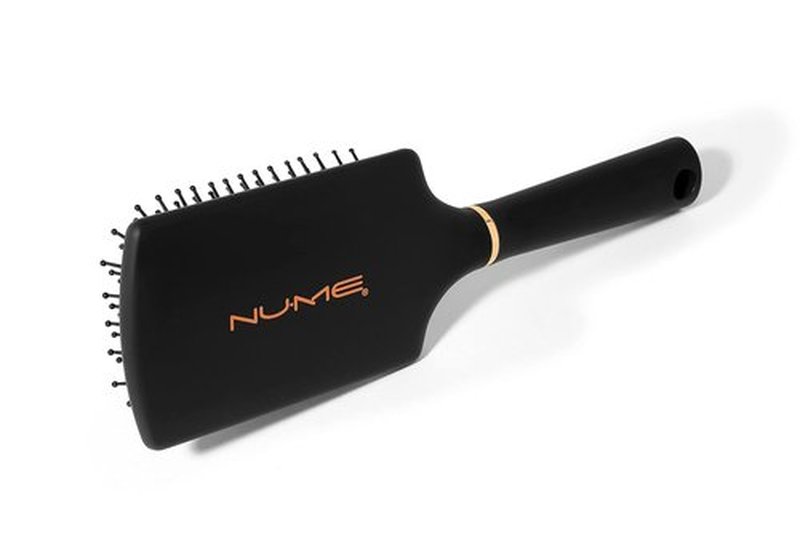 NuMe Paddle Brush - Detangling & Straightening Hairbrush for Smooth Finish | Wet & Dry Use