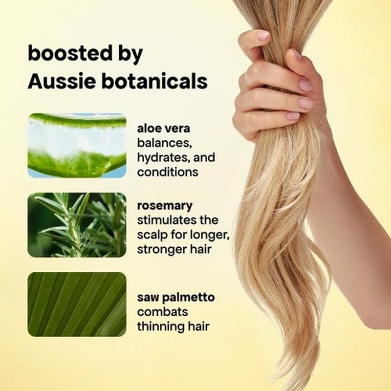 BONDIBOOST Anti-Thinning Hair Conditioner - Hydrating Formula with Aloe Vera & Rosemary | 10.14 fl oz, Sulfate-Free