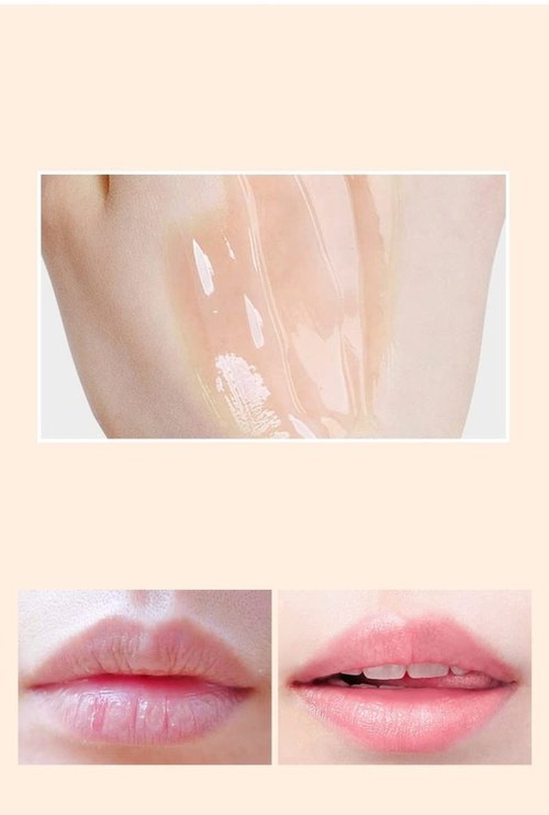 4 Pcs Bee Lip Balm Honey Pot,Honey & Strawberry Lip Mask Propolis Moisturizing Lip Balm. (2Pcs Honey &2Pcs Strawberry)