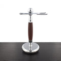 West Coast Shaving Stand 314, 30mm, Rosewood-Helps Prolong The Life of Your Shaving Brush and Safety Razor