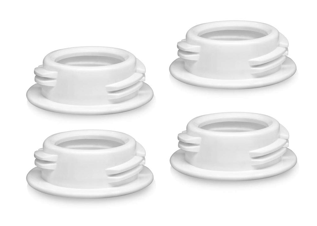 Maymom Baby Bottle Thread Changer or Converter; Compatible with Spectra S1 S2 Pumps Wide Mouth Flanges to use Medela, Ameda, Lifefactory, Dr. Brown Narrow Neck Bottles