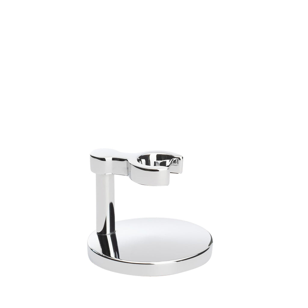 MÜHLE EDITION Chrome 2-Piece Shaving Set - Classic Closed Comb R89 Safety Razor & Razor Stand – Safety Razor Kit for Men, Shaving Razor, Straight Razor Shaving Kit for Men