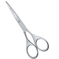 Suvorna Small Scissors for Beard, Mustache, Facial, Nose, Eyebrow, and Ear Hair - Hair Scissors for Cutting, Trimming & Grooming - Made with 5" Stainless Steel for Barbers, Professional, & Home User