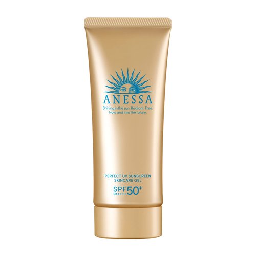 Anessa Perfect UV Skin Care Gel - Fruity Floral Scent Sunscreen | 3.1 oz (90 g)