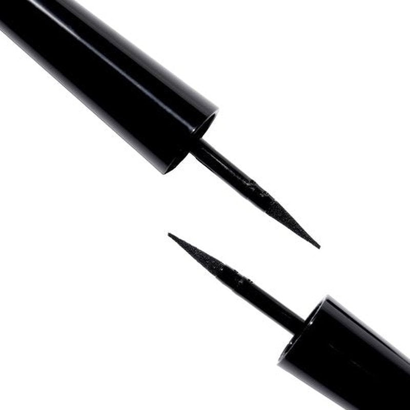 Gerard Cosmetics Eternal Eyeliner, Ultra Black Liquid Eyeliner with Fine Precision Tip Applicator, Extended Long Wear, Cruelty Free, Waterproof Smudge Proof Eyeliner