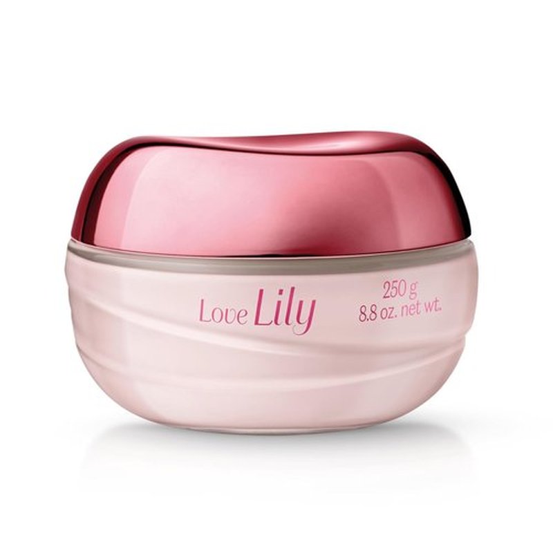 O Boticário Love Lily Body Cream - 24-Hour Hydrating Satin Formula for Dry Skin | 8.8 Ounce