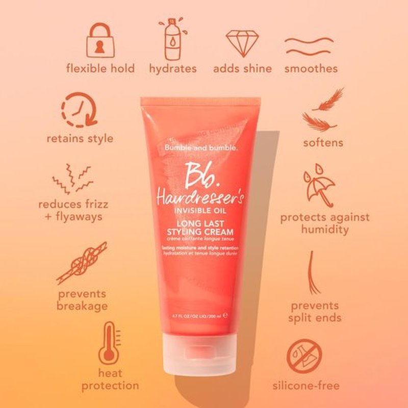 Bumble and bumble. Hairdresser's Invisible Oil Leave-In Conditioner - Heat & UV Protection | Hydrating, Anti-Frizz | All Hair Types