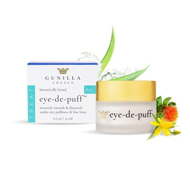 Gunilla Anti-Aging Eye Cream - De-Puffing Formula with 23 Actives & Botanicals | Hydrates & Reduces Fine Lines - 5 oz