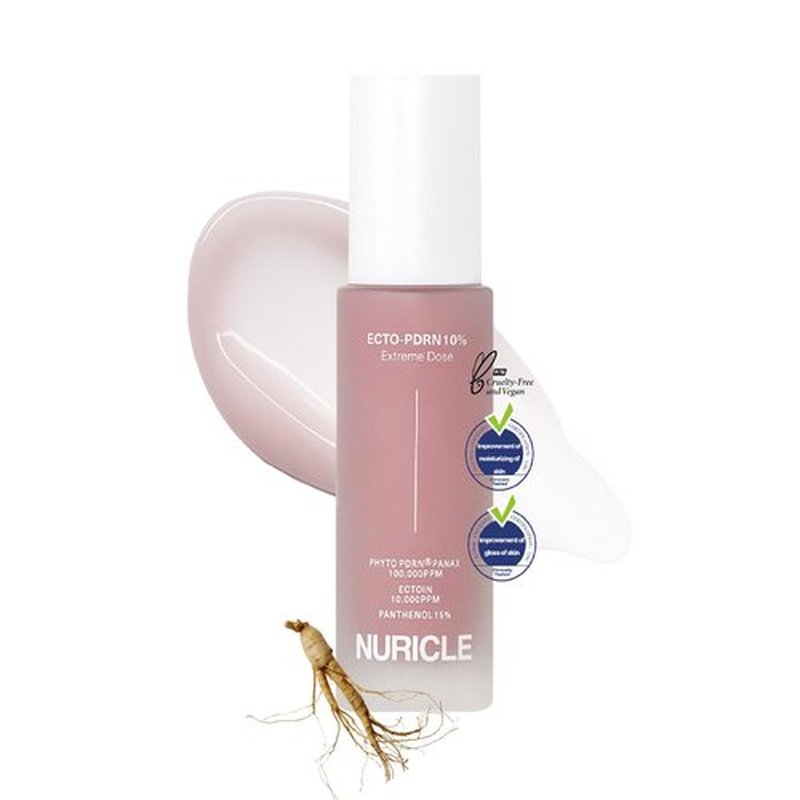 ECTO-PDRN Anti-Aging Serum - 10% Extreme Dose with Vegan PDRN, Ectoin & Panthenol | 30ml