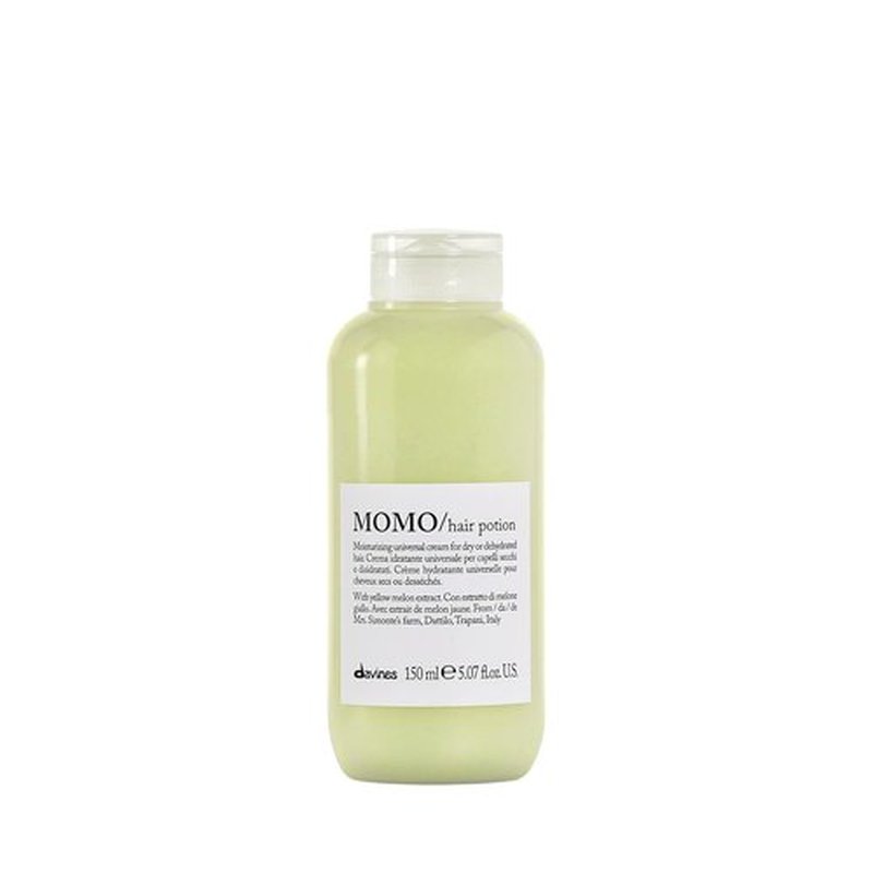 Davines MOMO Potion Leave-In Combing Cream - Hydrating Formula for Dry Hair with Melon Extract, 5.07 Fl Oz