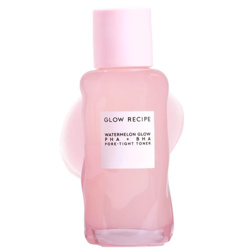 Glow Recipe PHA + BHA Face Toner - Korean Exfoliating Toner for Pores with Watermelon & Cactus Water (40ml)