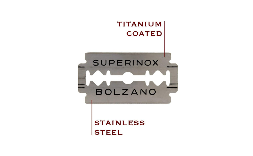 Bolzano Razor Blades - 1 Pack 5 razor blades by Bolzano