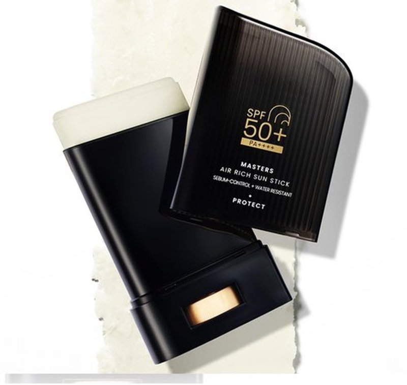 Masters Air Rich Sun Stick SPF50+ PA++++ 22g, Lightweight, Non-Greasy Sun Stick for Face, Water-Resistant, Pack of 1