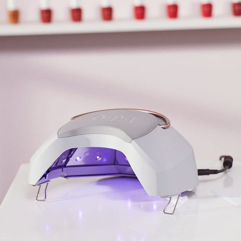 OPI Star Light Gel Lamp 3.0 - Premium LED Gel Nail Curing Lamp | Drop Resistant & Uniform Curing | Includes Hand Plate & Adaptor Cord