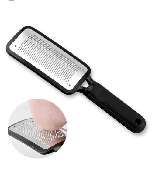 CHICSO 2 PCS Stainless Steel Profession Foot Callus Remover with Storage Bag