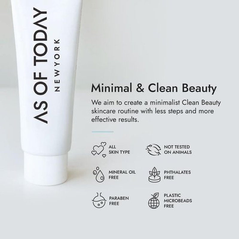 AS OF TODAY R Peptide Hand Cream | Shea Butter & Macadamia Nut Oil with Niacinamide | Hydrating Hand Lotion for Dry Cracked Hands | Travel Size Moisturizer | Clean Beauty Skincare | 1.35 fl oz Tube