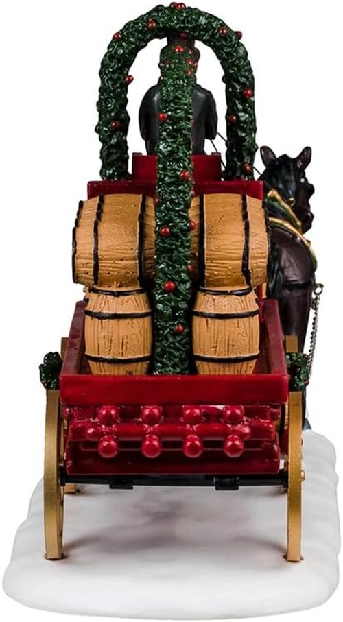 Lemax Christmas Village | Christmas Ale Delivery Figurine - 43710, Festive Holiday Decor