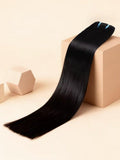 ISHOW Raw Vietnamese Human Hair Bundles, 100% Unprocessed Virgin Single Chemical-Free Straight Bundle, Silky Shinny After Multiple Washes, Longer Lifespan, Back to Nature, Natural Black 14 Inch 100g