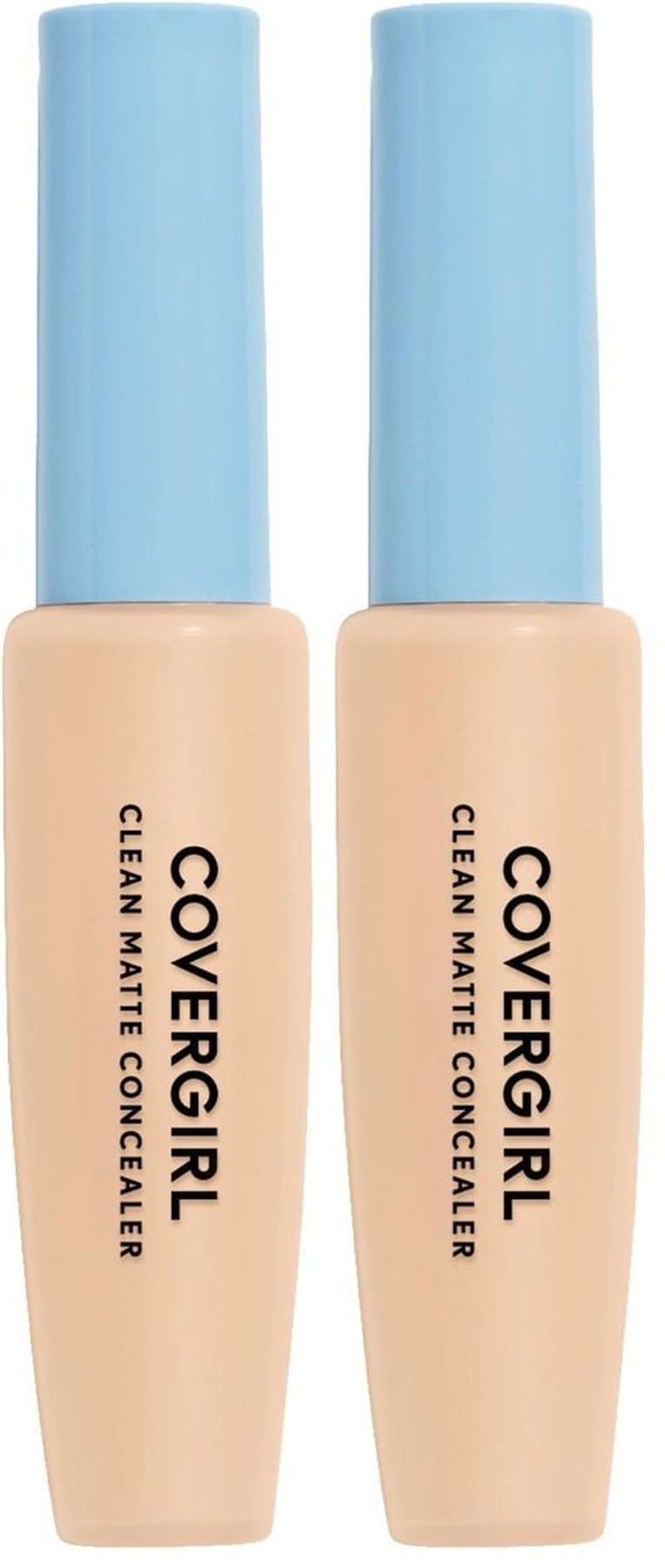 COVERGIRL - Clean Matte Concealer, Oil-Free, Lightweight Formula, Blendable, Natural-Looking Coverage, 100% Cruelty-Free (Pack of 2)
