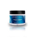 Legacy Nails White Acrylic Powder - 56g / 2oz. - High-Quality, Fast-Drying Formula for Salon-Grade Nail Extensions & Sculpting