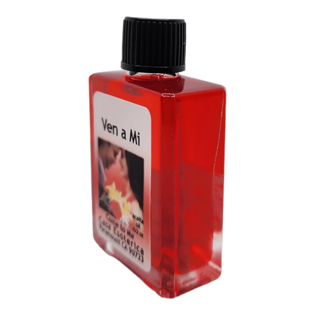 Come to Me Oil (Ven a Mi Aceite) Spiritual Anointing Oil by CASA ESOTERICA MAGICK SPACE- Relationship Spell - Attraction & Love Spell - for Drawing Romance & Desires-0.5 FL OZ