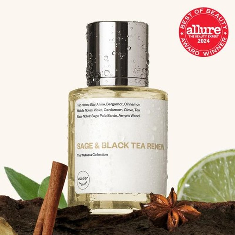 Dossier Original Eau de Parfum - Sage & Black Tea | Unisex Long-Lasting Fragrance - 50 ML