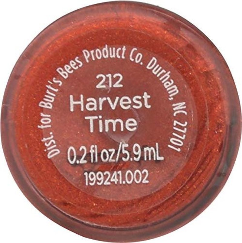 Burt's Bees 100% Natural Moisturizing Lip Gloss, Harvest Time, Oramge, 0.2 Oz