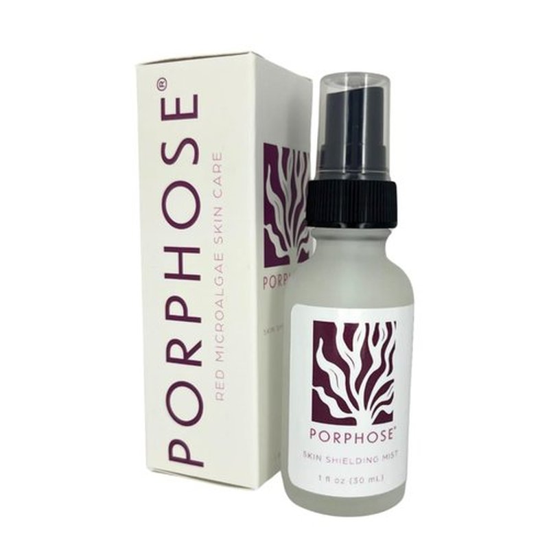 Porphose Skin Shielding Mist: Hydrating Antioxidant for Dry and Sensitive Skin. Hypoallergenic, Fragrance Free, Dermatologist and Pediatrician Tested NATIONAL ECZEMA ASSOCIATION SEAL OF ACCEPTANCE