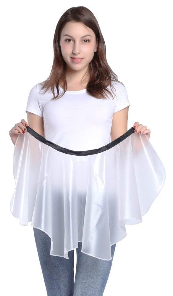 PERFEHAIR Short Salon Hair Shampoo Cape, Waterproof Capes for Cutting Styling Coloring Beauty Makeup