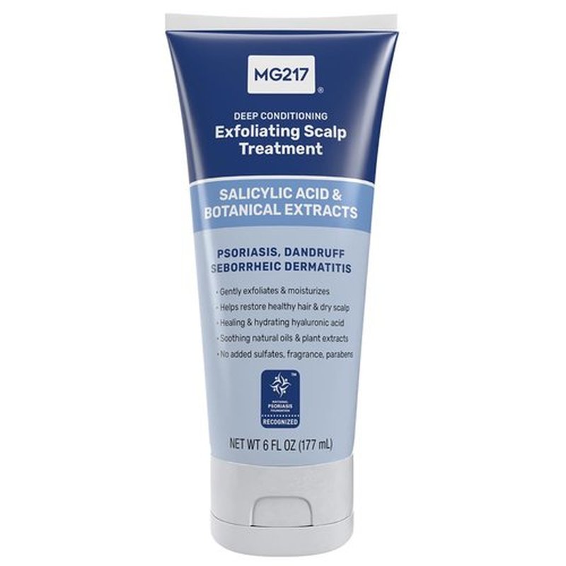MG217 Deep Conditioning Scalp Care - Salicylic Acid Formula for Psoriasis, 6 fl oz | Sulfate-Free & Hydrating
