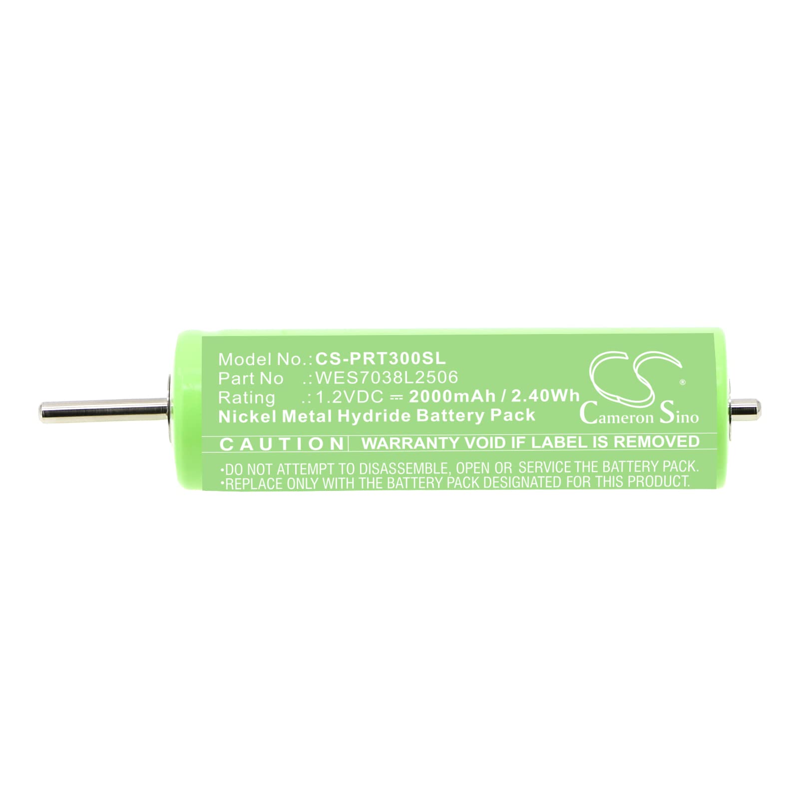 JIAJIESHI Battery 2000mAh / 2.40Wh,Replacement Battery Fit for Panasonic ER2211, ER221E2, ER-5209, ER-CA35, ER-CA70, ER-GB60, ER-GB70, ER-GB80, ER-GB96, ER-GC50, ER-GC70, ES2207P, ES3042