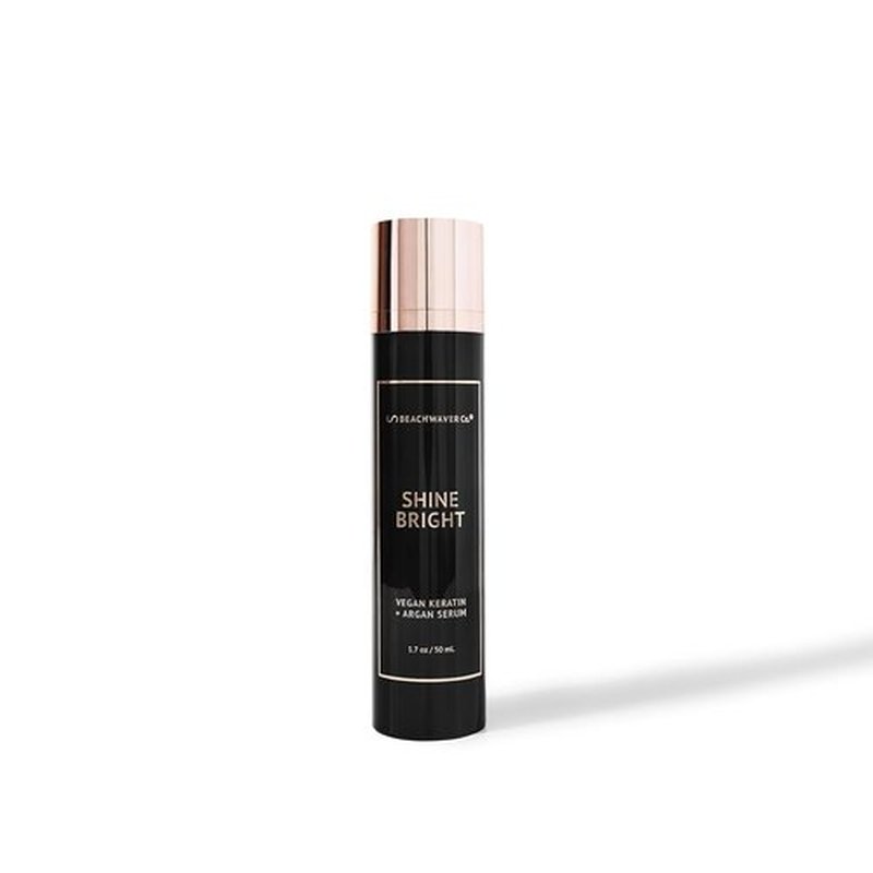 Beachwaver Co. Shine Bright Serum - 1.7 Oz | Award-Winning Vegan Keratin & Argan Oil Formula for Frizz-Free Shine