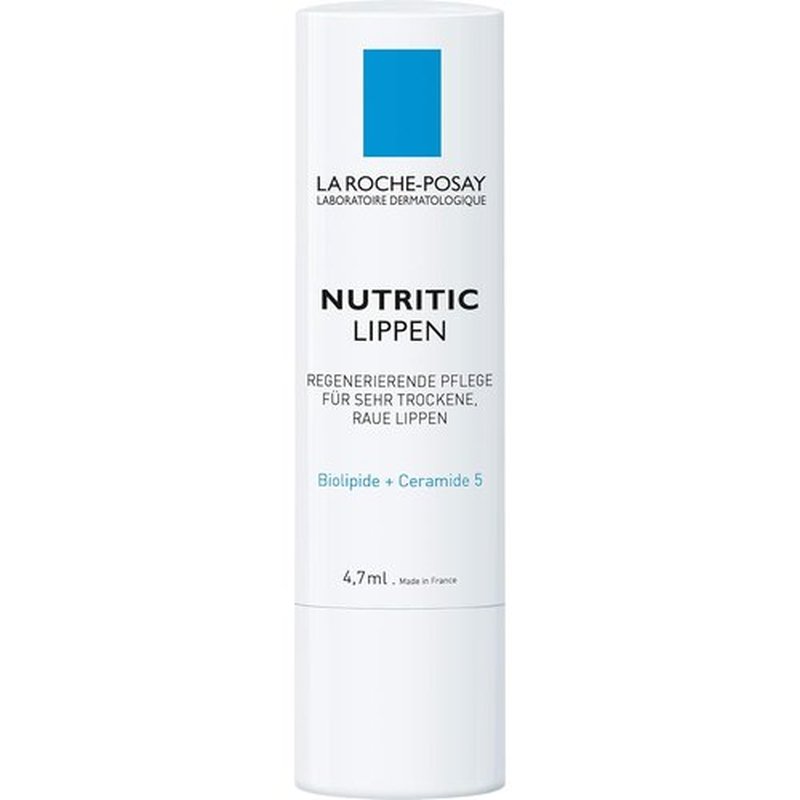 La Roche-Posay Nutritic Lip Balm - Soothes & Repairs Very Dry Lips with Shea Butter | 0.15 Fl Oz