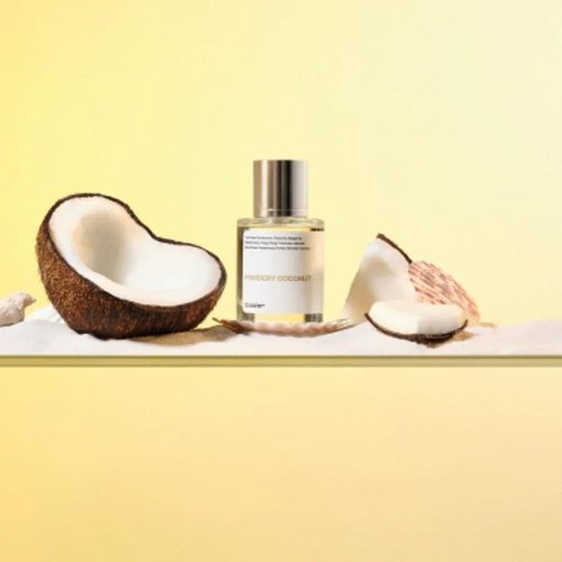 Dossier - Powdery Coconut Perfume | Inspired by T. Ford Soleil Blanc | 1.7 Fl Oz (50ml) - Vegan & Paraben Free