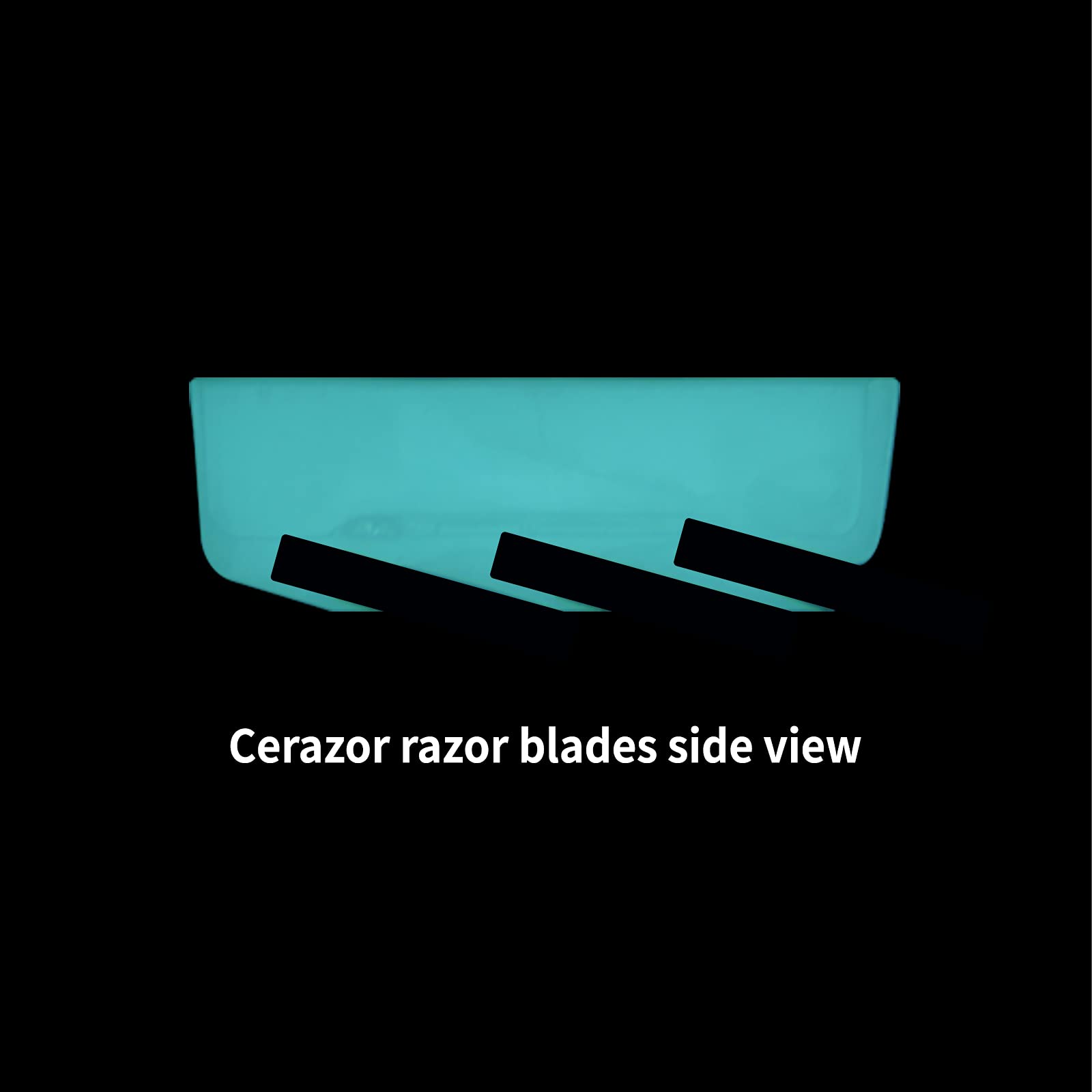 Cerazor, Purple, Ceramic Razor for Women, Non-Metallic Ceramic Razor Blade, No Metal Allergy, No Skin Damages, Shaver.