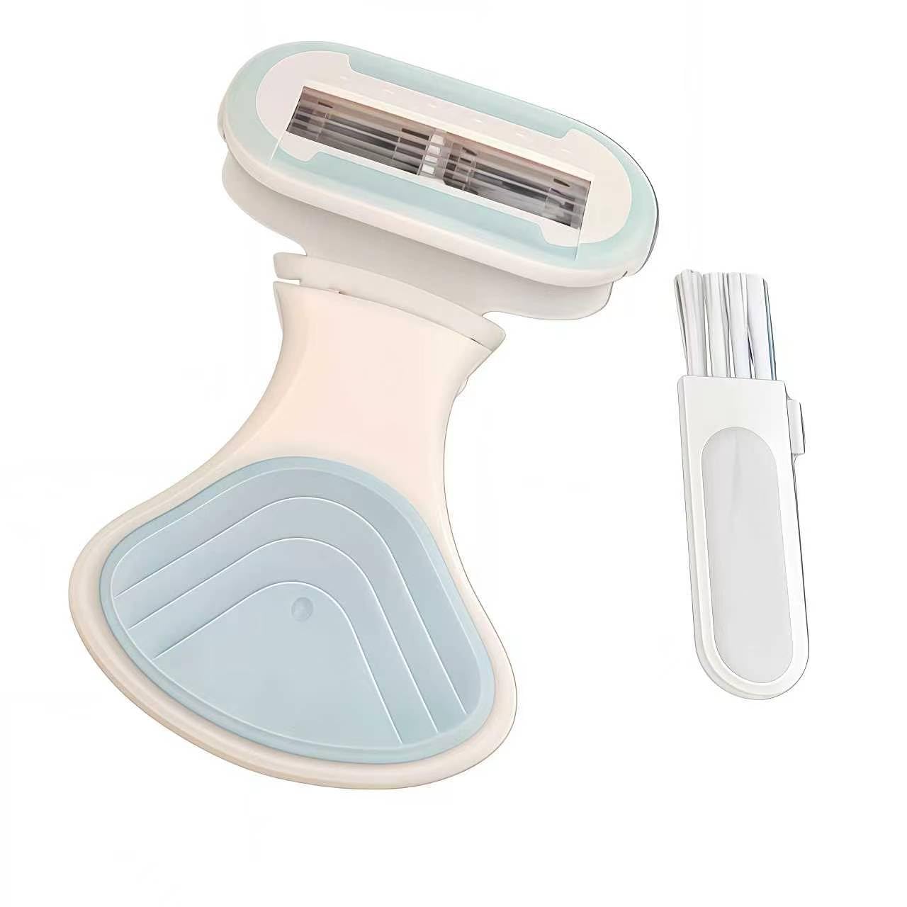 Whityle Blue Mini Girls' Razor for Women 2x 5-Blade Refills