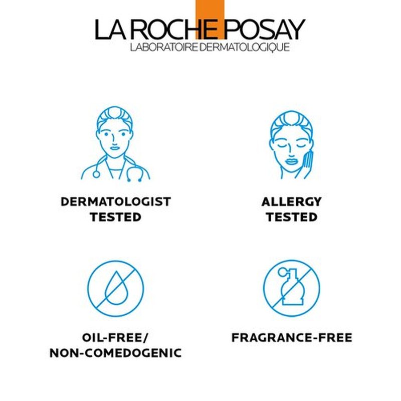 La Roche-Posay Anthelios Melt-In Milk Sunscreen SPF 60 - Lightweight, Oil-Free, Fast Absorbing Protection for Body & Face